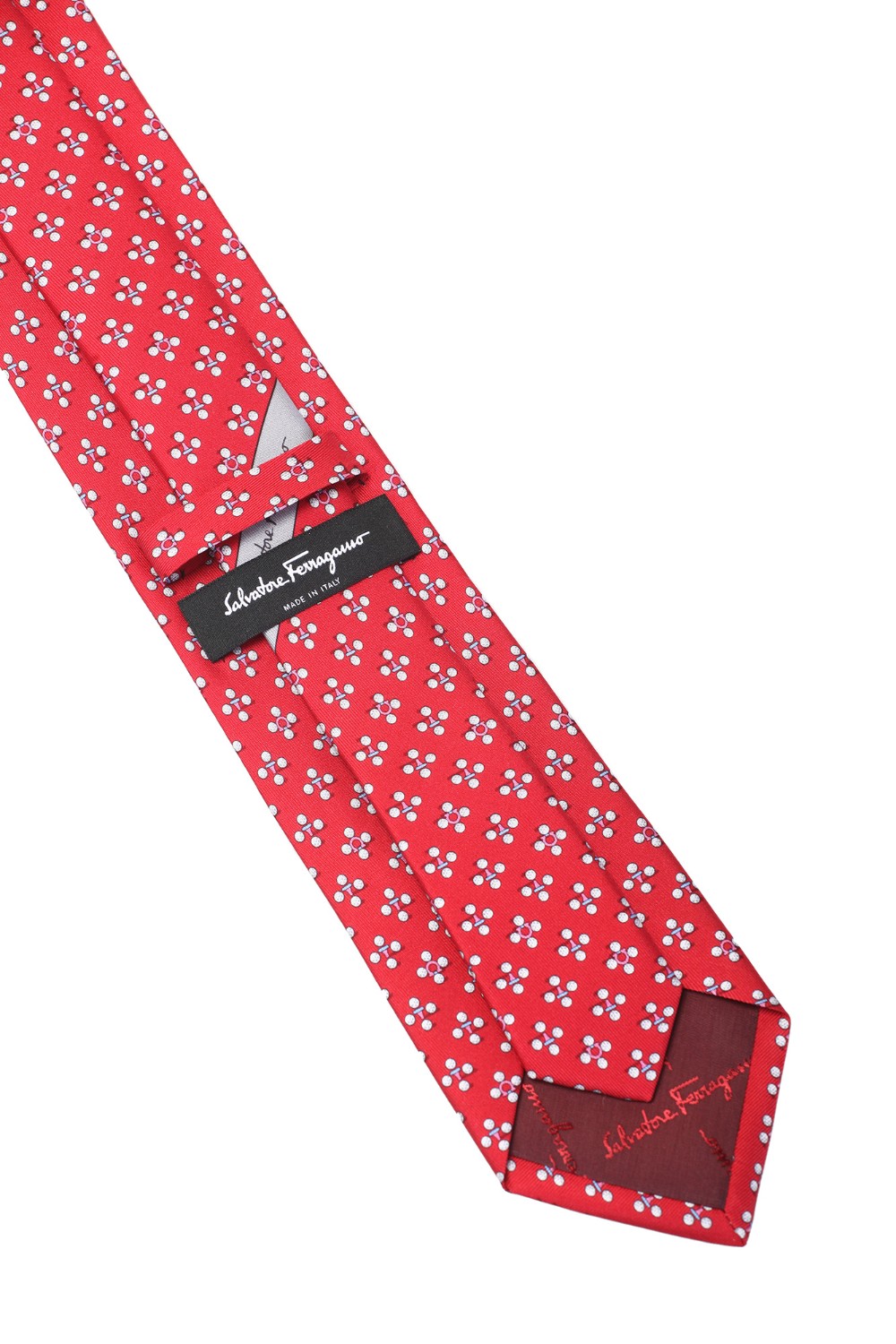 shop SALVATORE FERRAGAMO  Cravatta: Salvatore Ferragamo cravatta in seta stampa Golf.
Celebrazione giocosa dei simboli più iconici del golf.
Il tie, le palline e il Gancini creano un micro pattern sofisticato e allegro.
Fondo con larghezza 8 cm.
Composizione: 100% seta.
Fabbricato in Italia.. 350805 RELEASE-003757732 number 9343670
